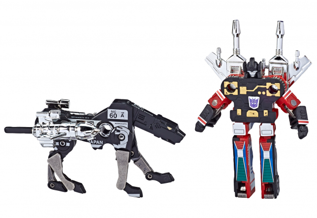 Transformers G1 Ravage and Rumble Set of 2 | Transformers Vintage G1 Reissues