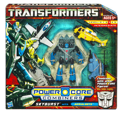 Skyburst with Aerialbots Commander 5-Pack | Transformers Generations Power Core Combiners