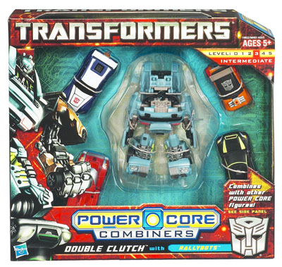 Double Clutch with Rallybots Commander 5-Pack | Transformers Generations Power Core Combiners