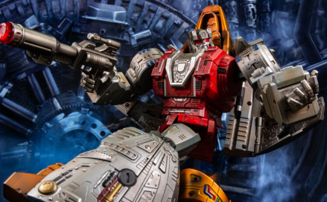 HQ-02X Grassor Metallic Weathered Version | GigaPower Gigasaurs