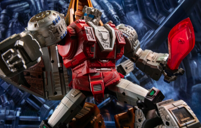 HQ-02X Grassor Metallic Weathered Version | GigaPower Gigasaurs