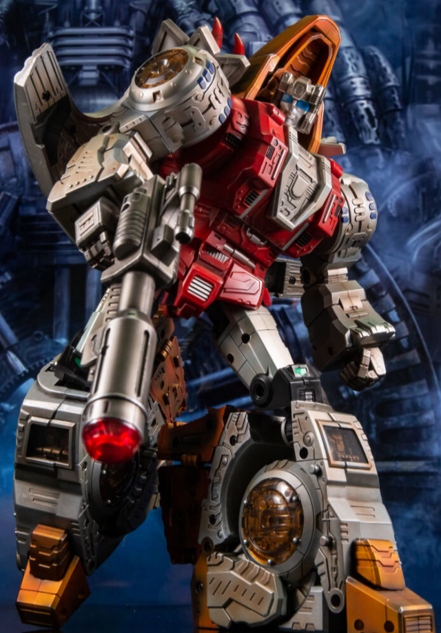 HQ-02X Grassor Metallic Weathered Version | GigaPower Gigasaurs