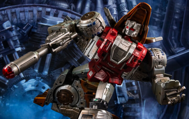 HQ-02X Grassor Metallic Weathered Version | GigaPower Gigasaurs