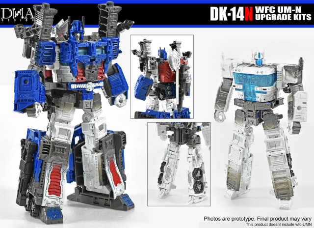 DK-14N Upgrade Kit for Transformers War for Cybertron Siege WFC-08 Ultra Magnus Spoiler Pack Netflix Edition | Dna Design | Upgrade Kit