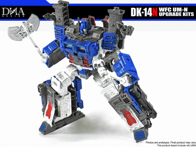 DK-14N Upgrade Kit for Transformers War for Cybertron Siege WFC-08 Ultra Magnus Spoiler Pack Netflix Edition | Dna Design | Upgrade Kit