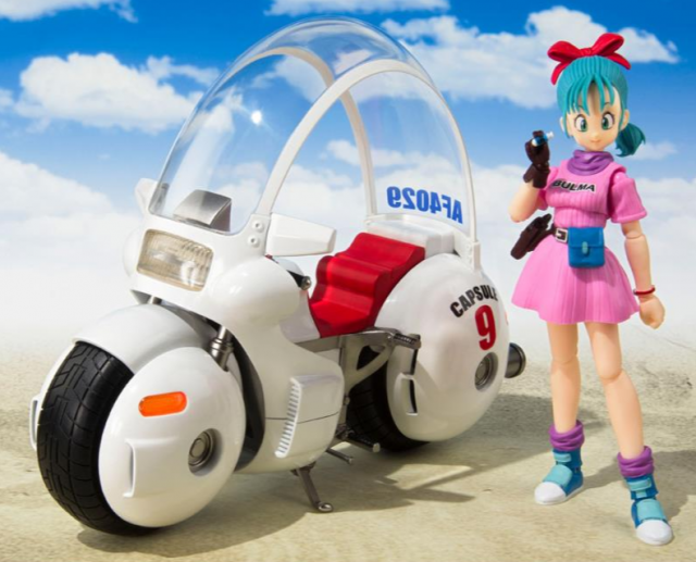 Bulmas Capsule No. 9  Bike S.H. Figuarts | Bandai Tamashii Nations | Dragon ball