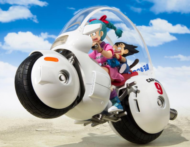 Bulmas Capsule No. 9  Bike S.H. Figuarts | Bandai Tamashii Nations | Dragon ball