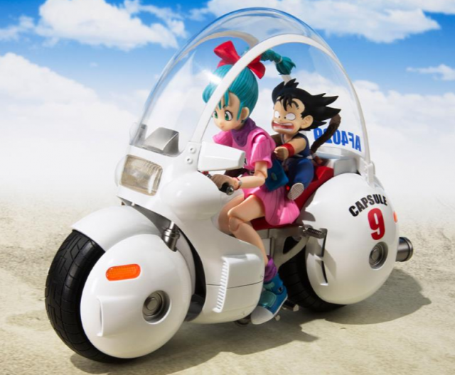 Bulmas Capsule No. 9  Bike S.H. Figuarts | Bandai Tamashii Nations | Dragon ball