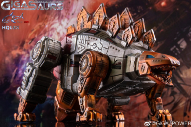 HQ03X Gutter Metallic Weathered Version | GigaPower Gigasaurs