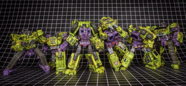 TW-C07G Constructor Weathered Green Version Set of 6 Figures | Toyworld Constructor Combiner