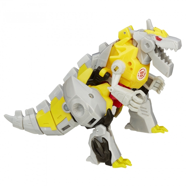 Gold Armor Grimlock Warrior Class | Transformers Robots in Disguise RID