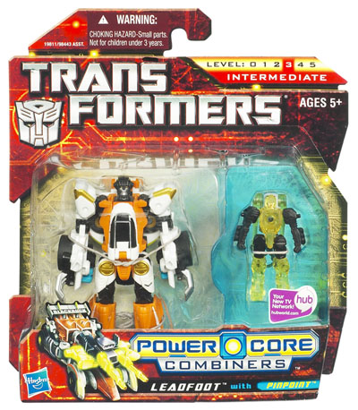 Leadfoot and Pinpoint Commander 2-Pack | Transformers Generations Power Core Combiners