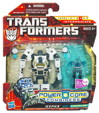 Icepick with Chainclaw Commander 2-Pack | Transformers Generations Power Core Combiners