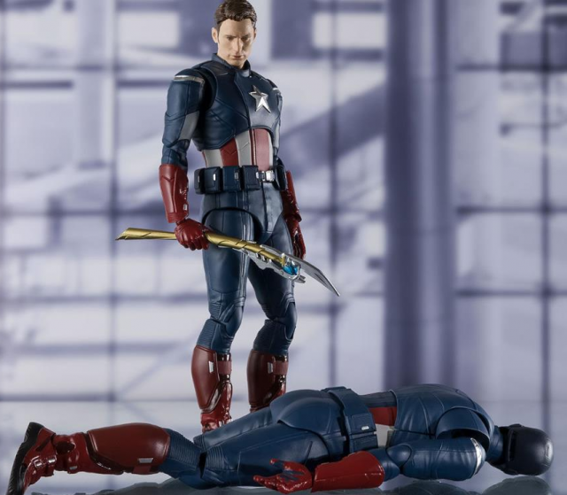Captain America Cap vs Cap S.H. Figuarts | Bandai Tamashii Nations | Marvel