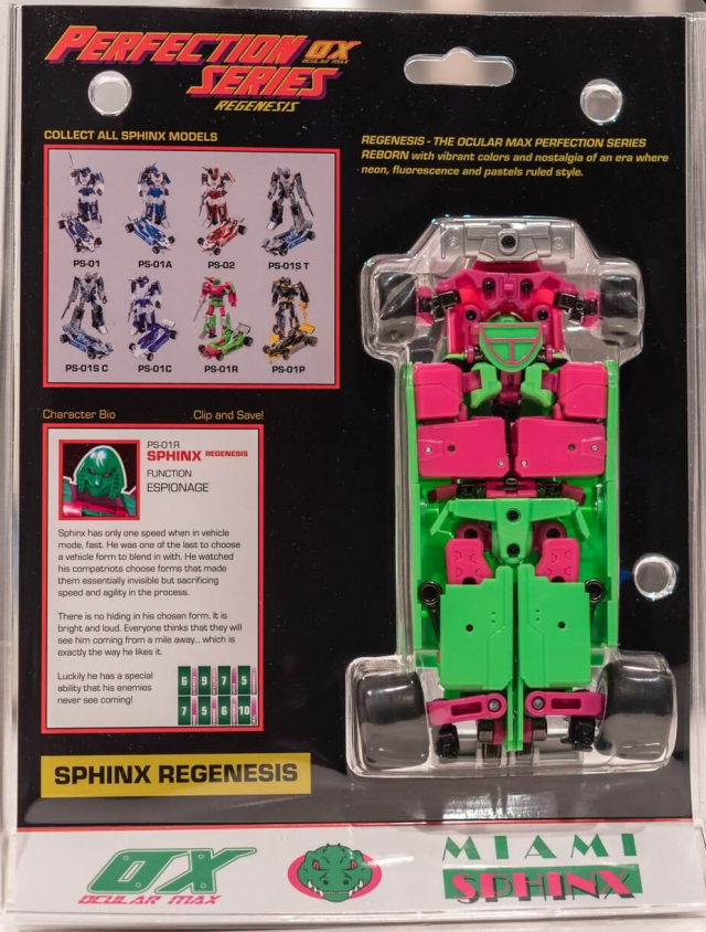 PS-01R Sphinx Regenesis TFCon Exclusive | Mastermind Creations | Ocular Max