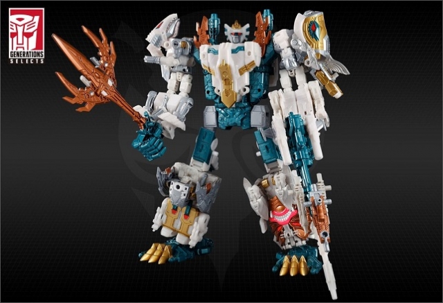 TT-GS10 God Neptune Set of 5 Takara Tomy Mall Exclusive | Transformers Generations Selects War for Cybertron Trilogy