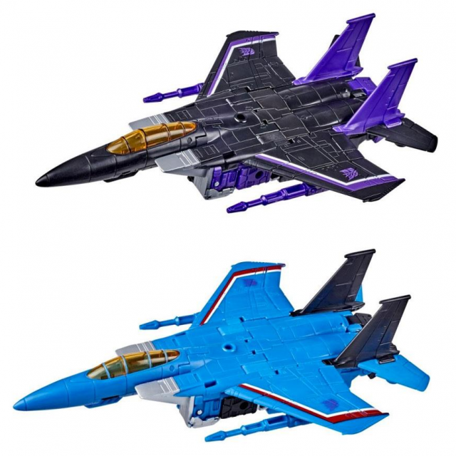 WFC-E29 Team: Seeker Elite Skywarp and Thundercracker Seeker Set of 2 Voyager Class | Transformers Generations War for Cybertron Earthrise Chapter