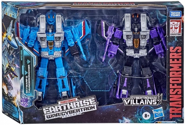 WFC-E29 Team: Seeker Elite Skywarp and Thundercracker Seeker Set of 2 Voyager Class | Transformers Generations War for Cybertron Earthrise Chapter