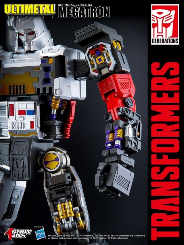 UM-03 Megatron 17-inch Figure | Transformers Ultimetal