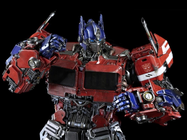 Optimus Prime Collectible Figure Premium Scale Collectible Figure | Transformers: Bumblebee | threezero