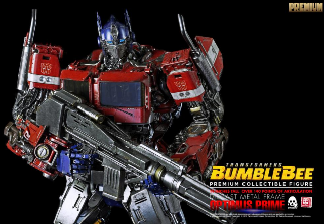 Optimus Prime Collectible Figure Premium Scale Collectible Figure | Transformers: Bumblebee | threezero