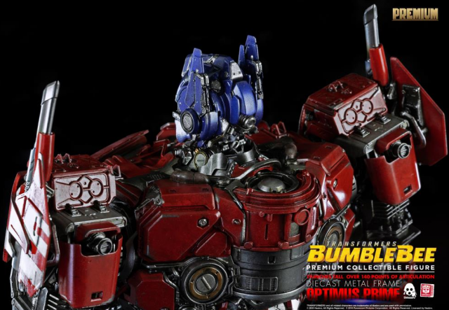 Optimus Prime Collectible Figure Premium Scale Collectible Figure | Transformers: Bumblebee | threezero