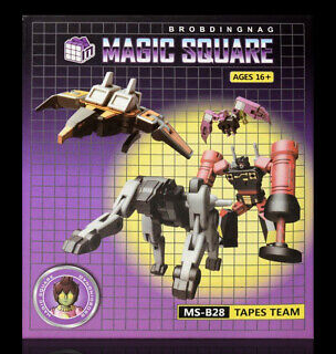 MS-B28 Tapes Team Set of 4 | Magic Square