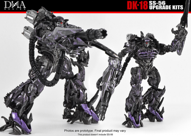 DK-18 Upgrade Kit for Transformers Studio Series 56 Shockwave | Dna Design | Upgrade Kit