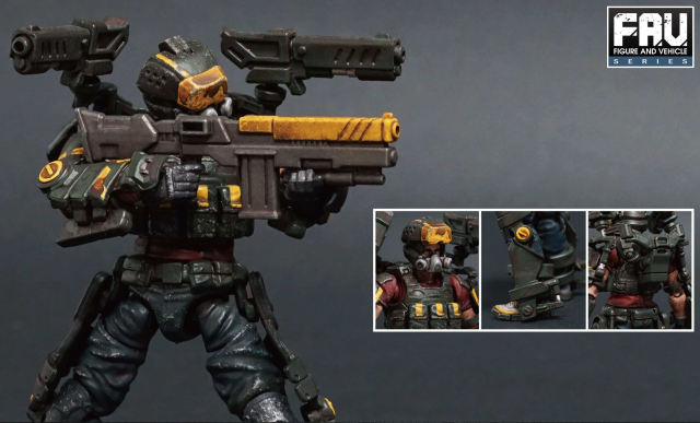 FAV-A23 Civet AEGIS Sentinel 1:18 Scale | Acid Rain FAV