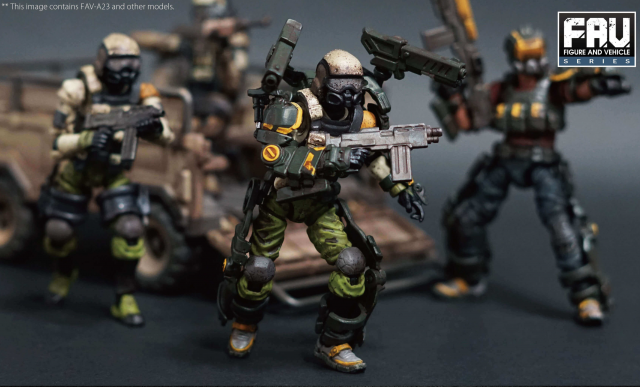 FAV-A23 Civet AEGIS Sentinel 1:18 Scale | Acid Rain FAV