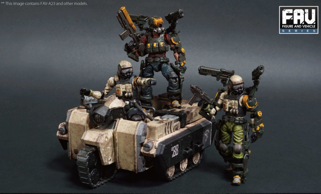 FAV-A23 Civet AEGIS Sentinel 1:18 Scale | Acid Rain FAV