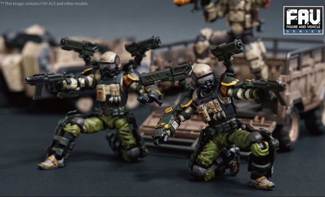 FAV-A23 Civet AEGIS Sentinel 1:18 Scale | Acid Rain FAV