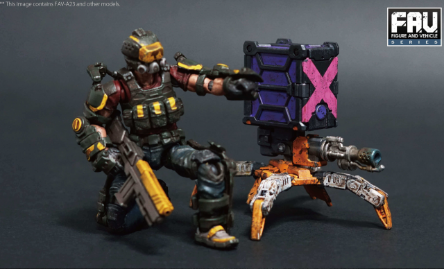 FAV-A23 Civet AEGIS Sentinel 1:18 Scale | Acid Rain FAV