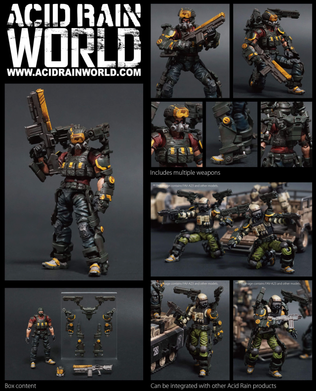 FAV-A23 Civet AEGIS Sentinel 1:18 Scale | Acid Rain FAV