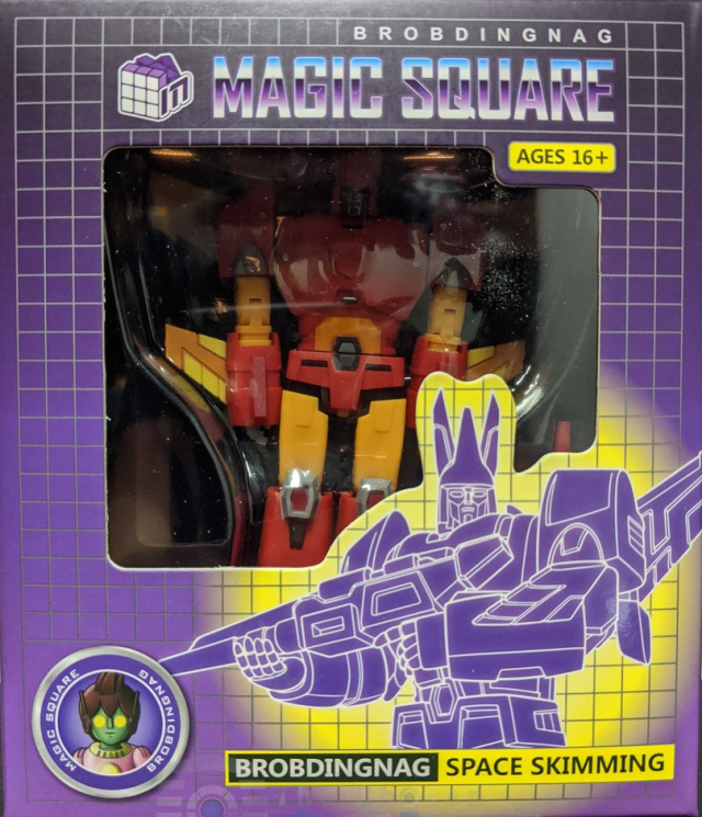 MS-B06R Space Skimming Red Version | Magic Square