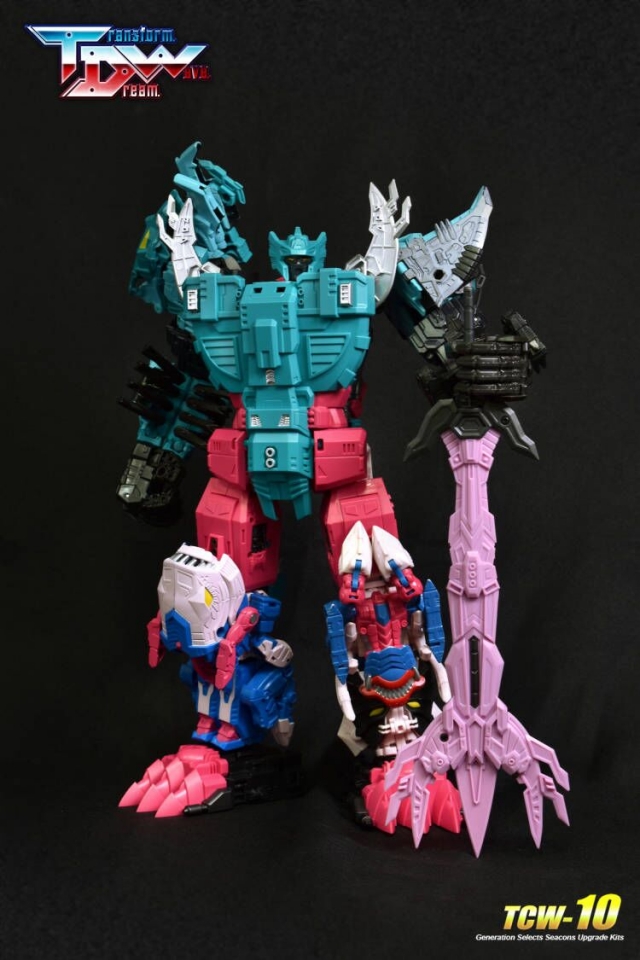 TCW-10 Generations Selects King Poseidon Upgrade Kit | Transform Dream Wave | Upgrade Kit