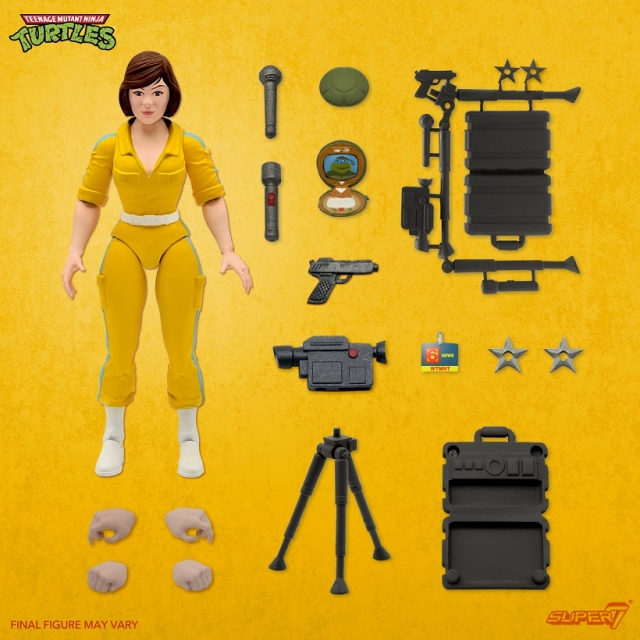 April O'Neil 7-inch Scale | Teenage Mutant Ninja Turtles Ultimates | Super7