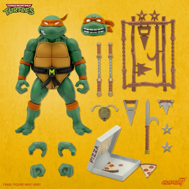Michelangelo 7-inch Scale I Teenage Mutant Ninja Turtles Ultimates I Super7