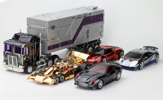 Havoc Car Combiner Set of 5 Metallic Version | Transformmission
