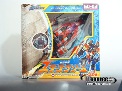 GD-03 Starscream Voyager Class | Transformers Galaxy Force Cybertron