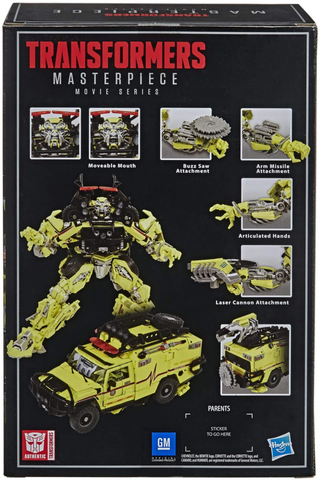 MPM-11 Ratchet | Transformers Masterpiece Movie Series