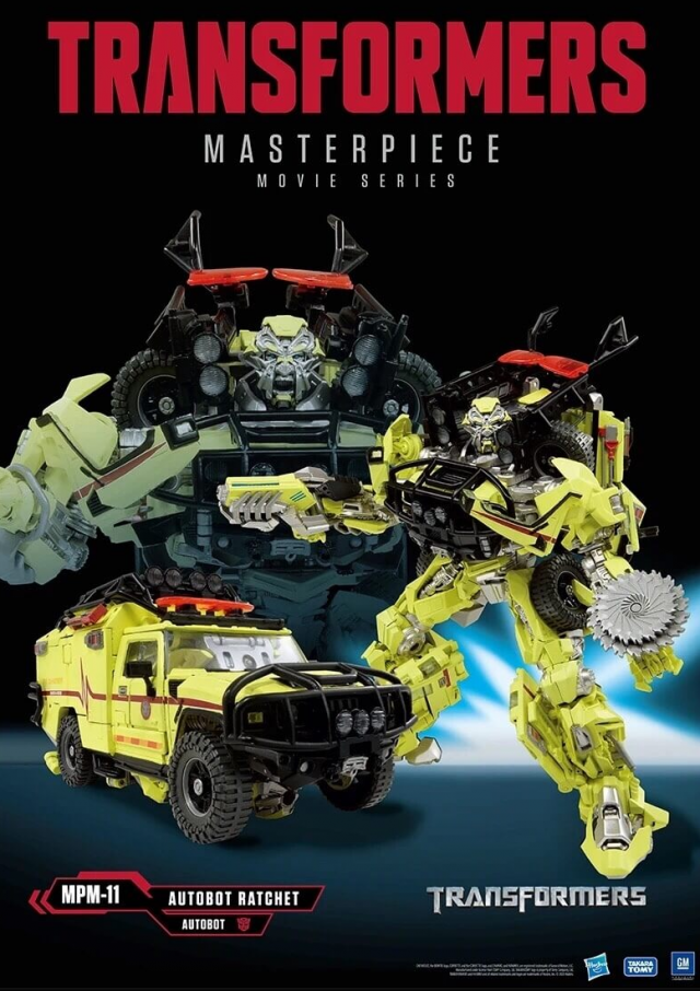 MPM-11 Ratchet | Transformers Masterpiece Movie Series