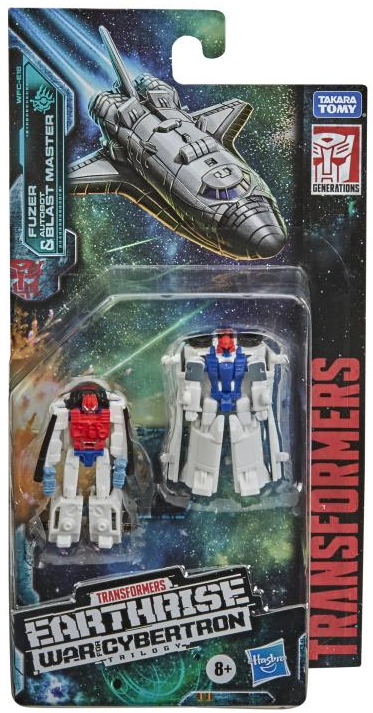 WFC-E16 Astro Squad 2-Pack Fuzer and Autobot Blast Master Micromaster Scale | Transformers Generations War for Cybertron Earthrise Chapter