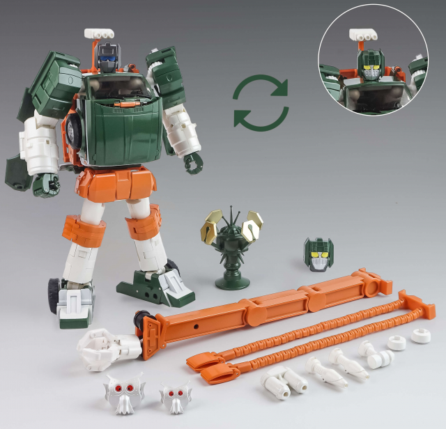 MX-9T Paean Cartoon Version | X-Transbots