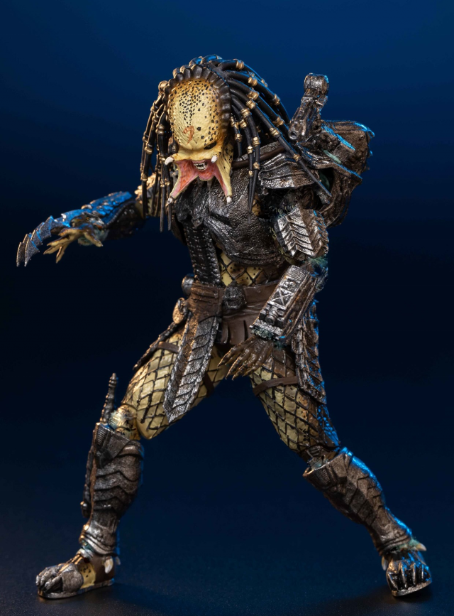 Scar Predator Unmasked Version PX Previews Exclusive 1:18 Scale | Alien Vs Predator | Hiya Toys