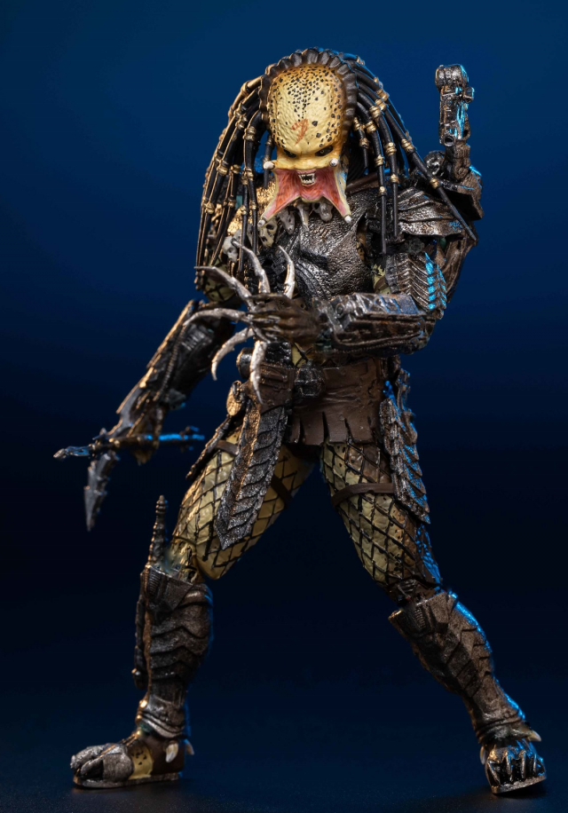 Scar Predator Unmasked Version PX Previews Exclusive 1:18 Scale | Alien Vs Predator | Hiya Toys