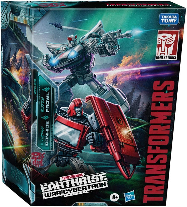 WFC-E31 Autobot Alliance Ironhide and Prowl Set of 2 Deluxe Class | Transformers Generations War for Cybertron Earthrise Chapter