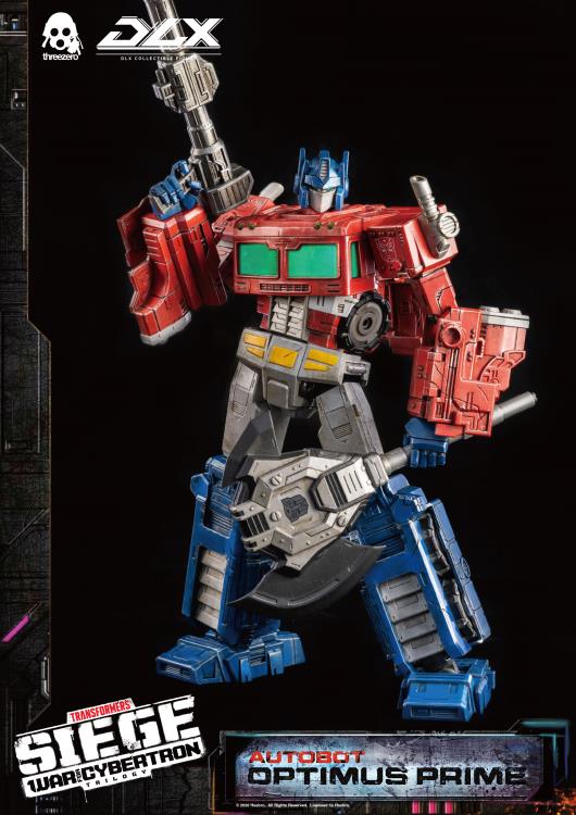 Optimus Prime Collectible Figure DLX Scale Collectible Figure | Transformers | threezero