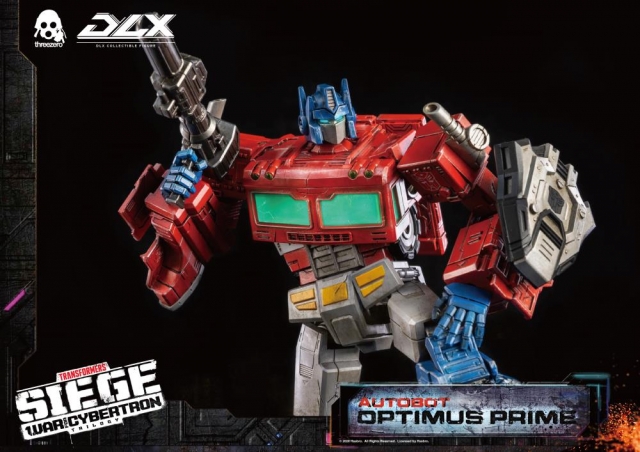 Optimus Prime Collectible Figure DLX Scale Collectible Figure | Transformers | threezero