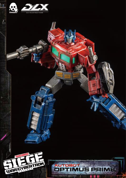 Optimus Prime Collectible Figure DLX Scale Collectible Figure | Transformers | threezero